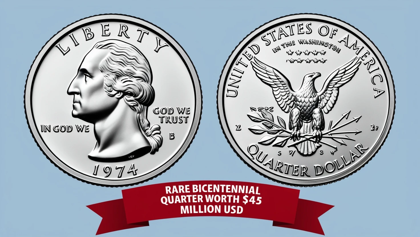 Rare Bicentennial Quarter Valued at $45 Million