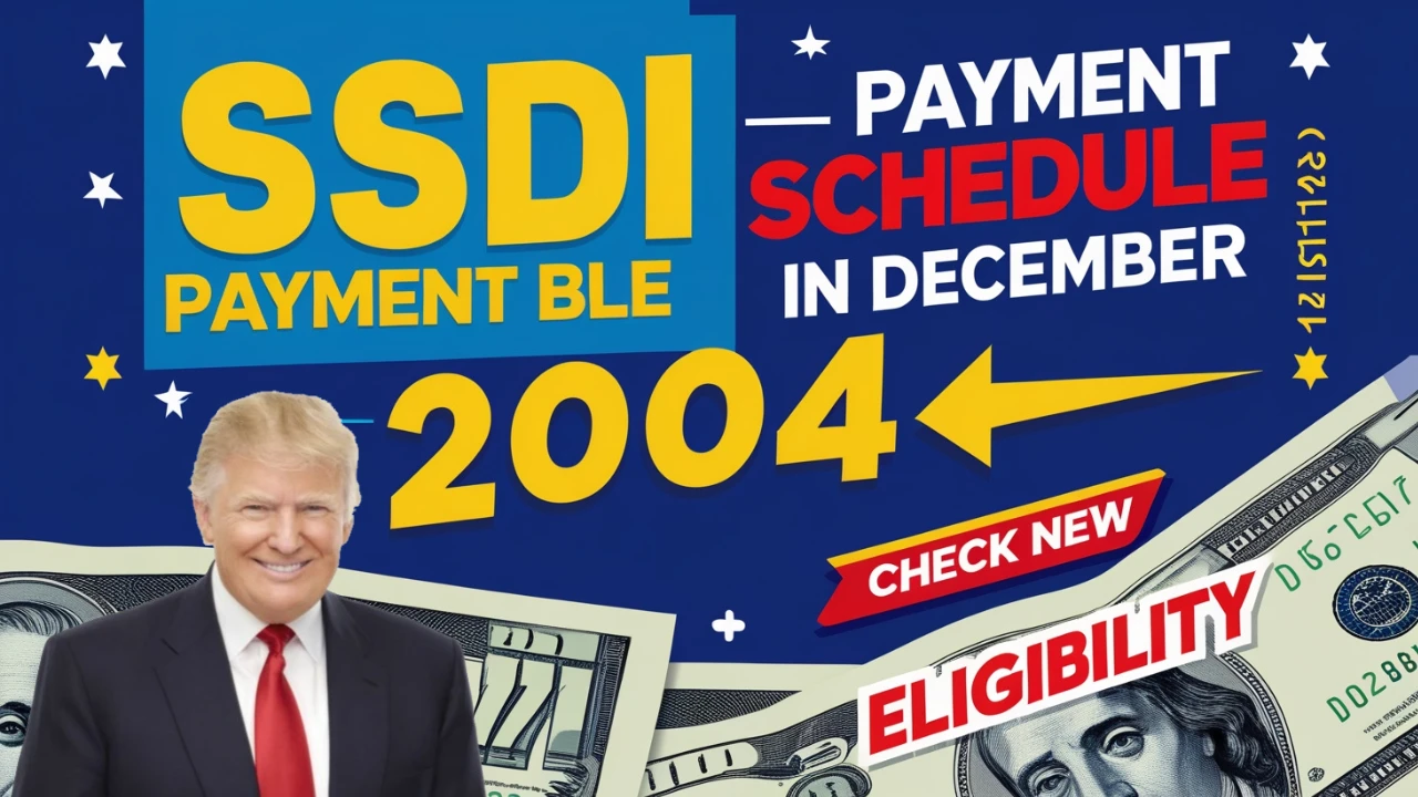 December 2024 SSDI Payment Schedule