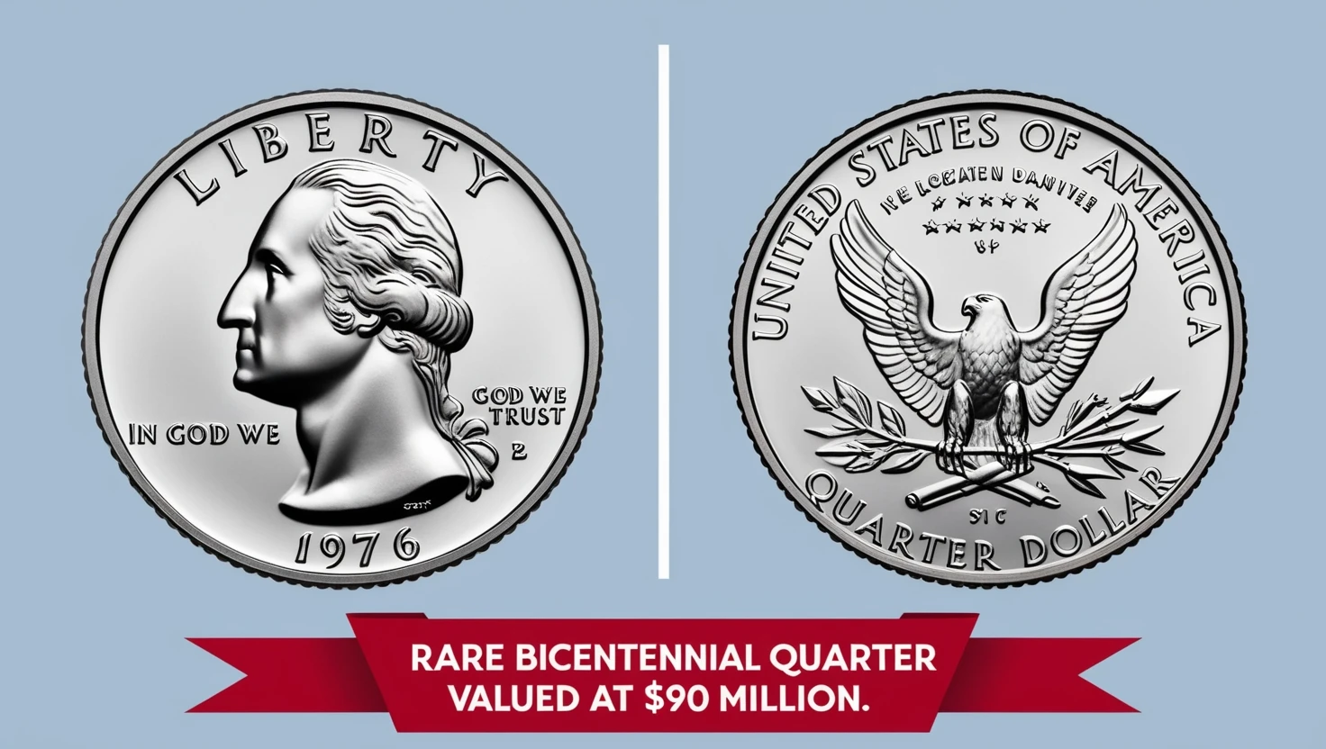 Bicentennial Quarter Worth $90 Million