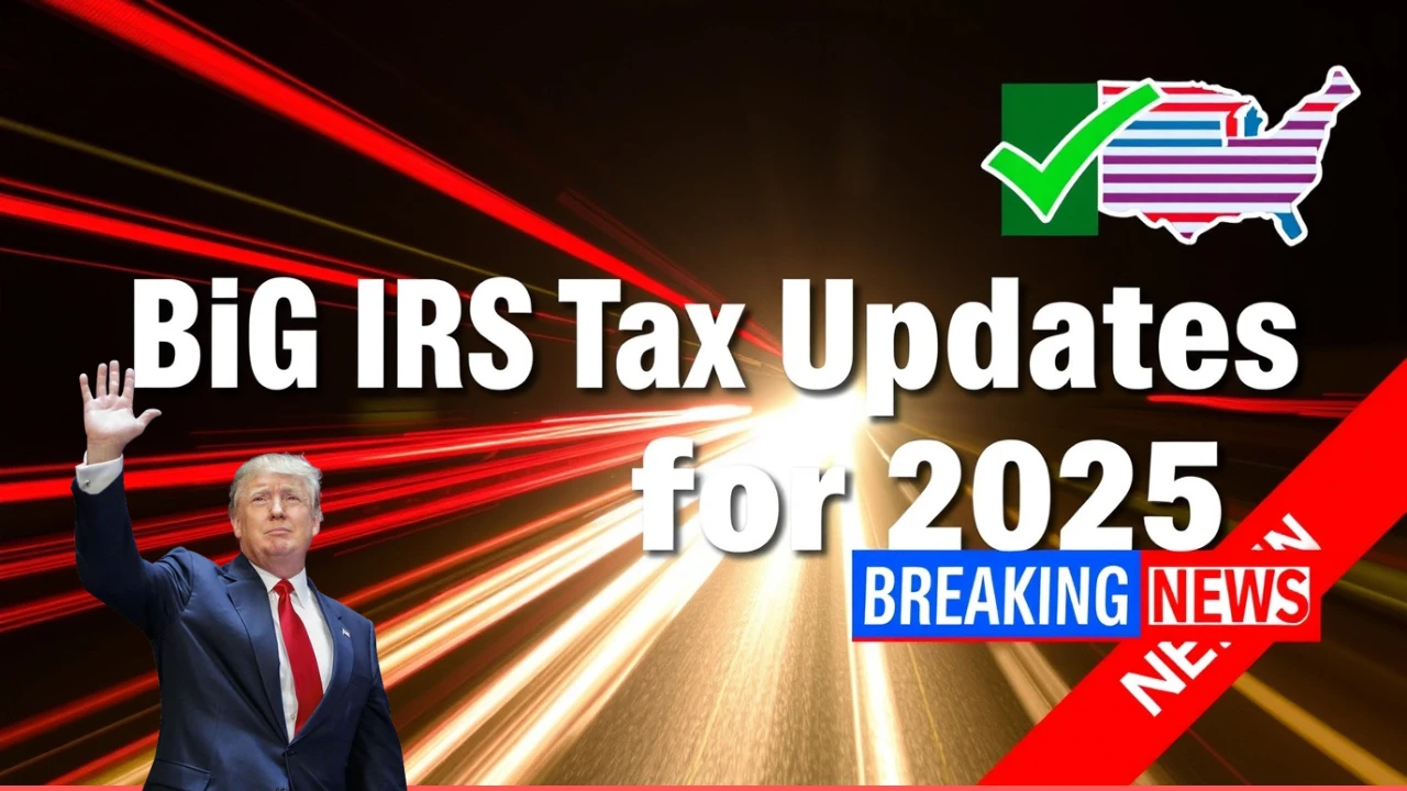 Major IRS Tax Changes for 2025