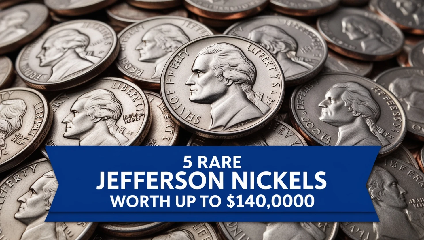 5 Rare Jefferson Cents Worth