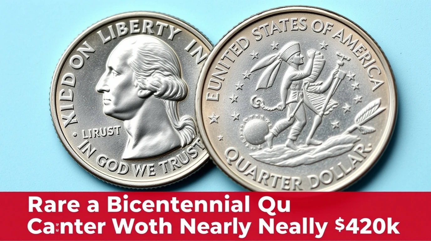 Rare Bicentennial Quarter Sells for $420K