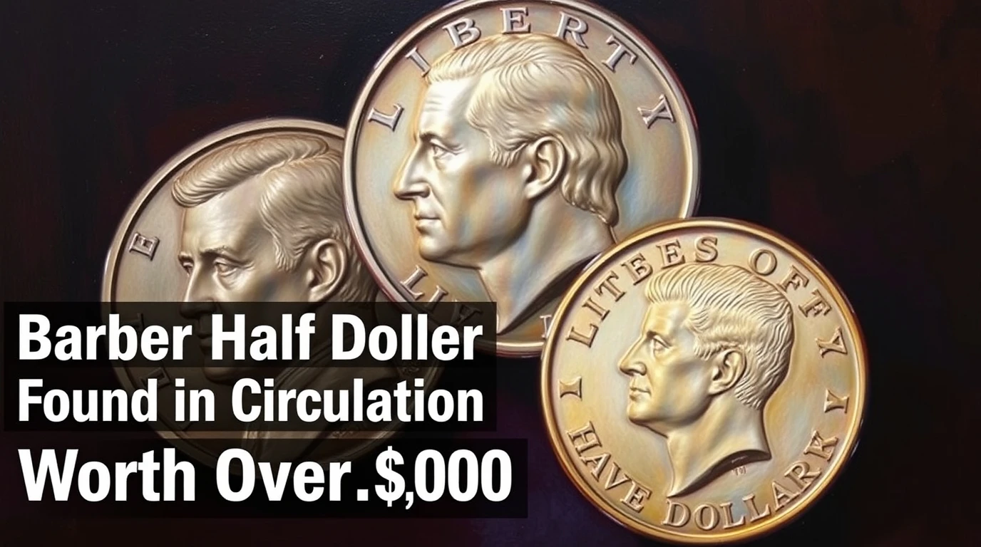 Rare Barber Half Dollar Found