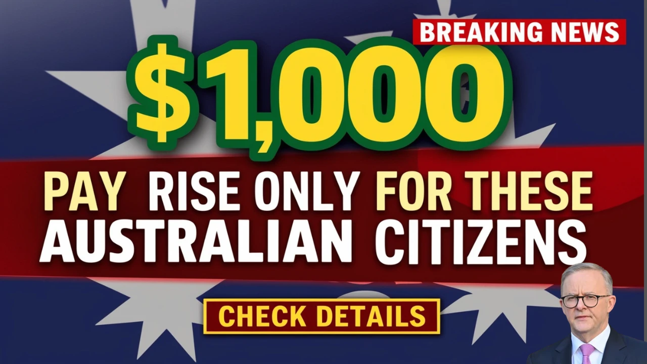 $1,000 Pay Rise for Australian Citizens