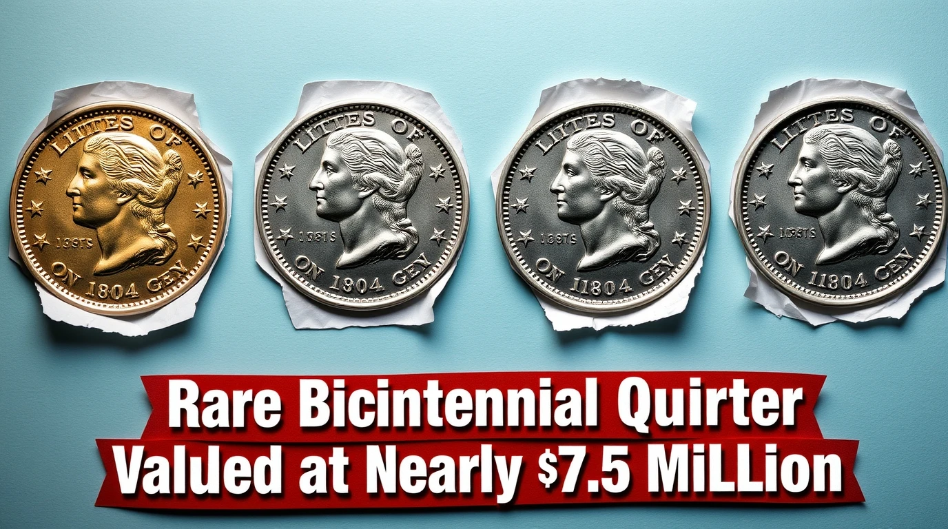 Rare Bicentennial Quarter