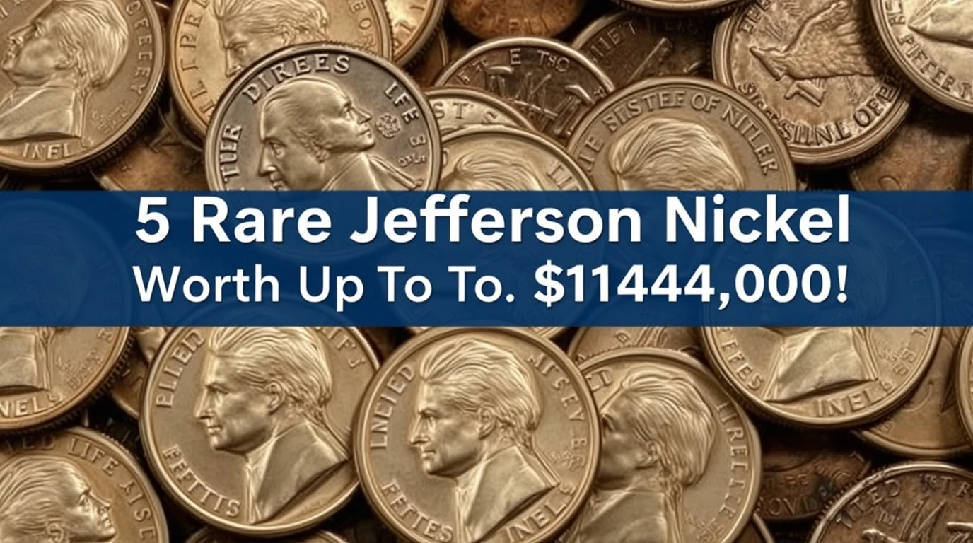 5 Rare Jefferson Nickels