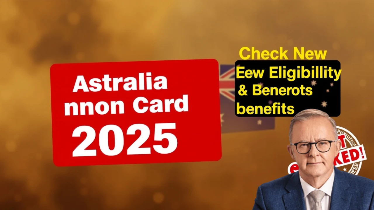 Australia Pension Card 2025