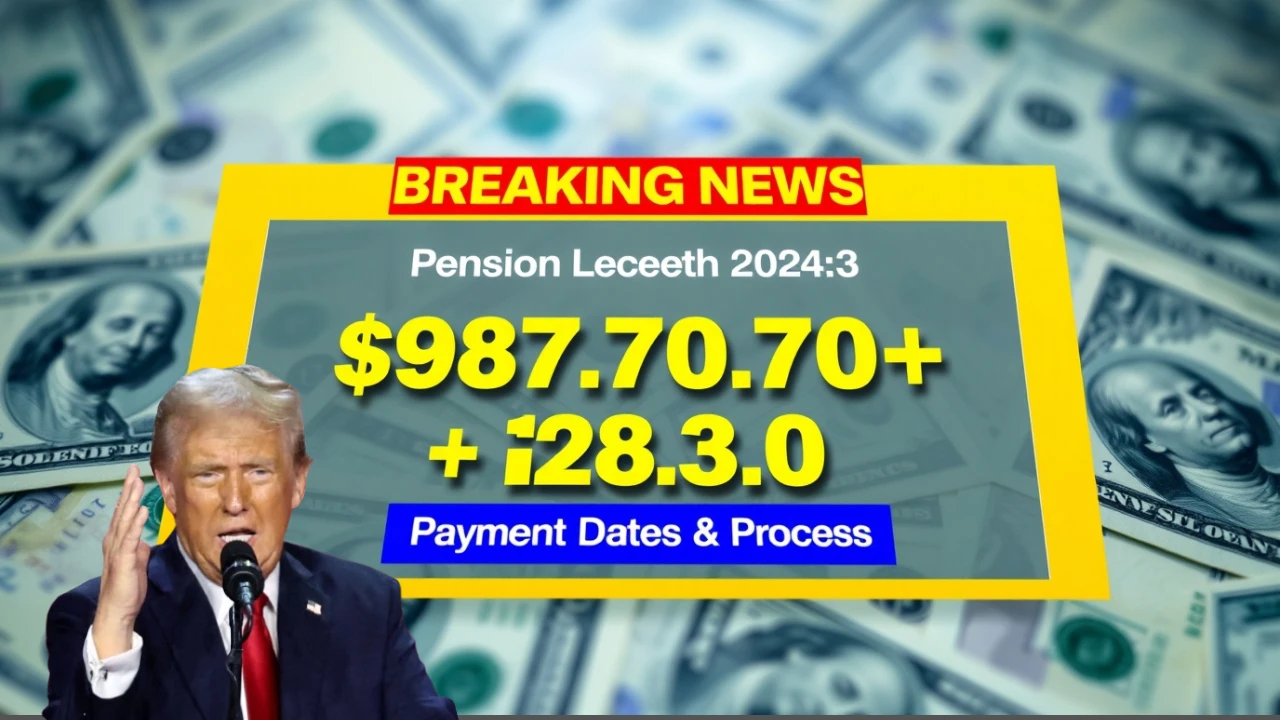 Pension Payment: $987.70 + $28.30