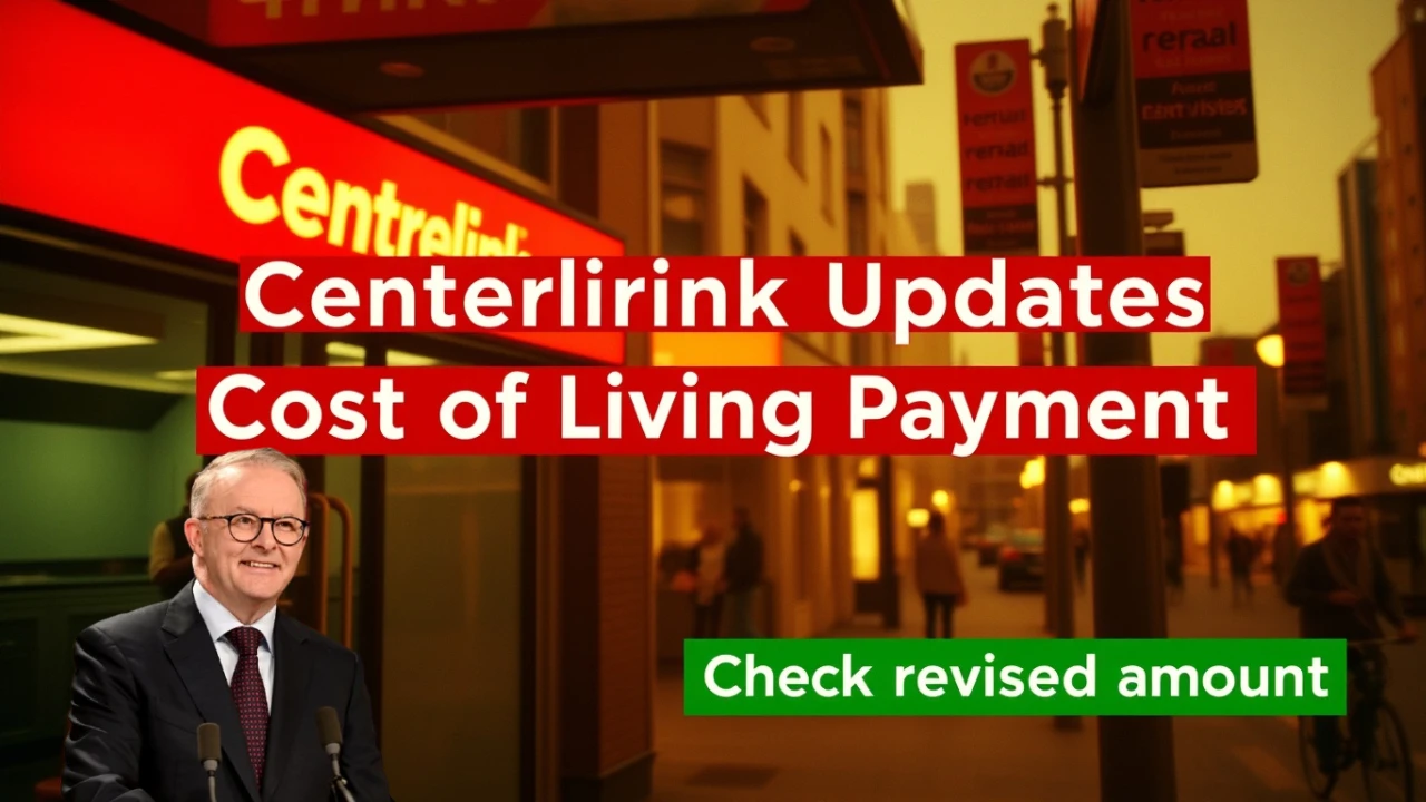 Updated Centrelink Cost of Living Payments