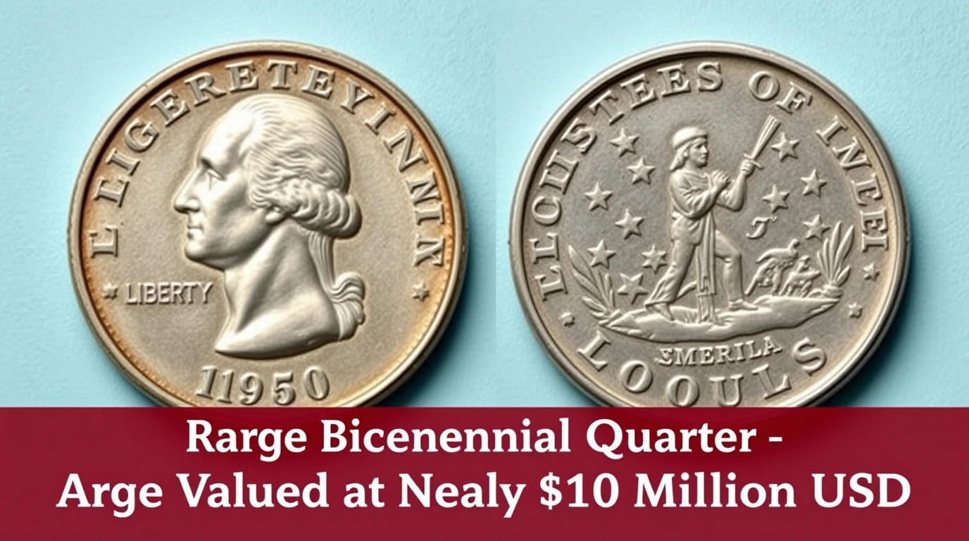 Rare $10 Million Bicentennial Quarter