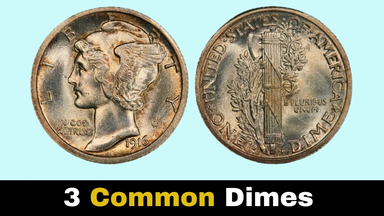 3 Common Dimes