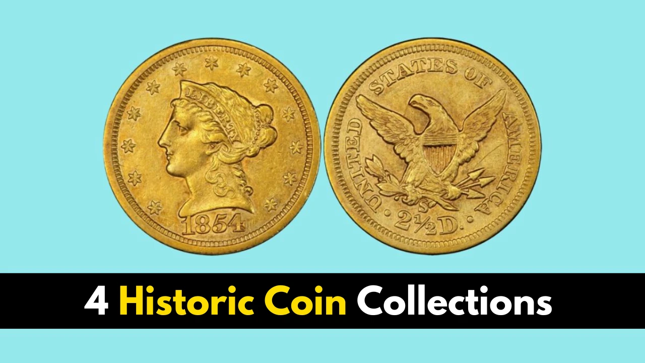 4 Historic Coin Collections