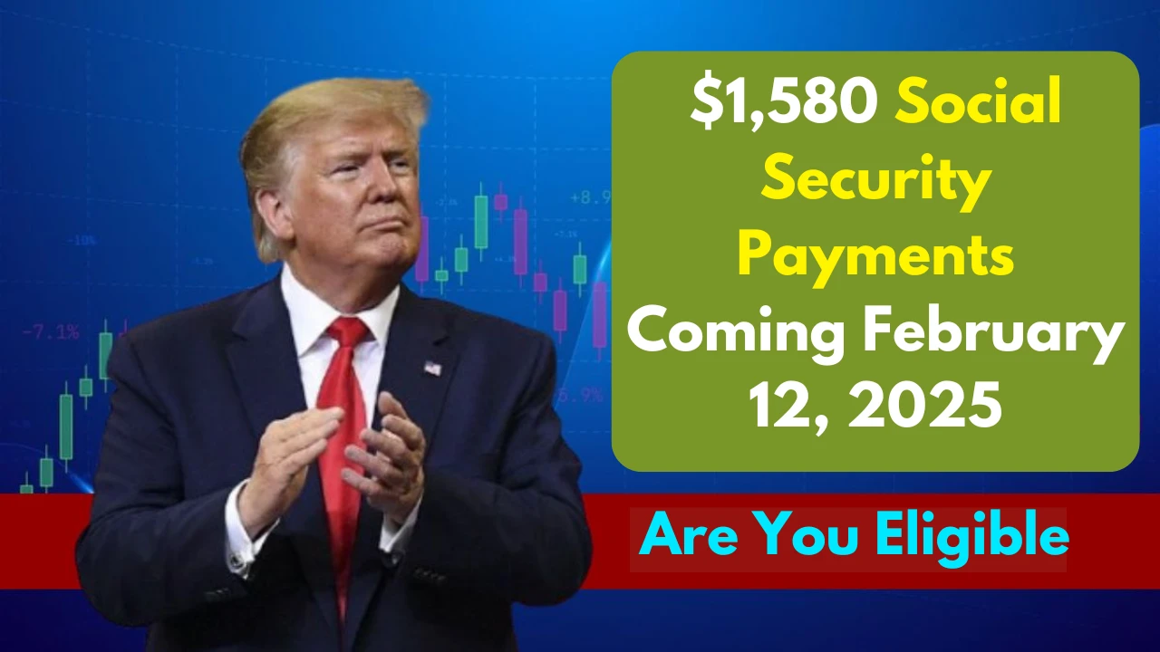 $1,580 Social Security Payments