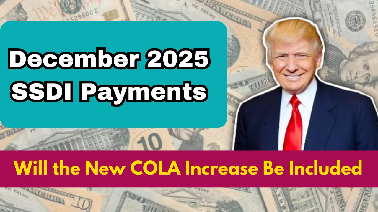 December 2025 SSDI Payments