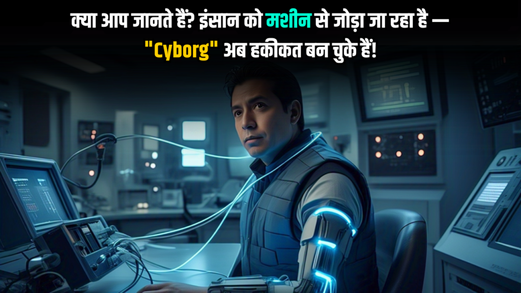 क्या आप जानते हैं इंसान को मशीन से जोड़ा जा रहा है — Cyborg अब हकीकत बन चुके हैं!
