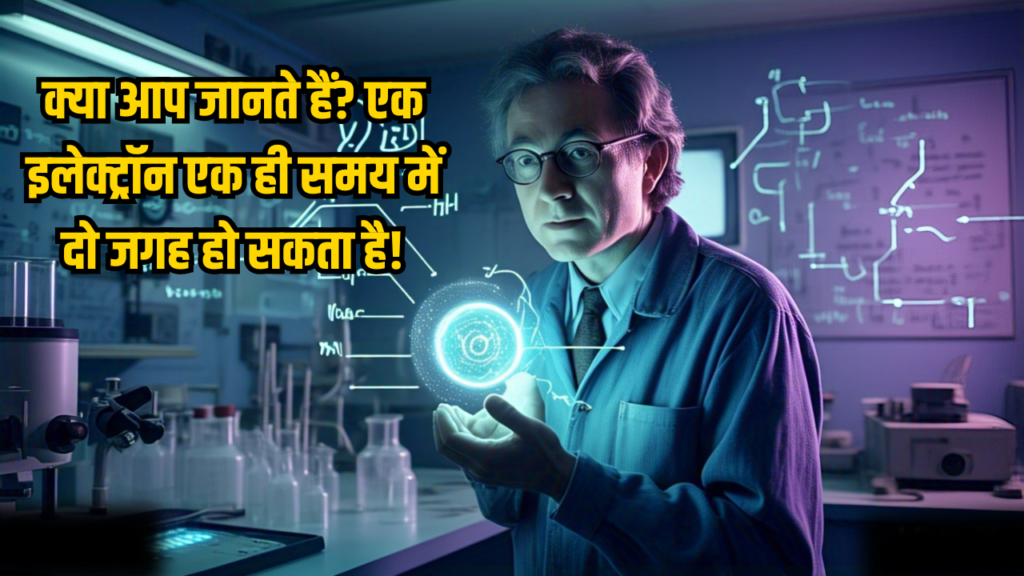 क्या आप जानते हैं एक इलेक्ट्रॉन एक ही समय में दो जगह हो सकता है!