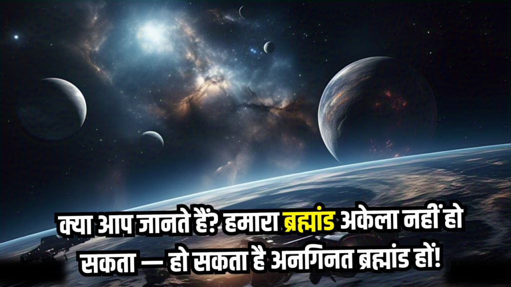 क्या आप जानते हैं हमारा ब्रह्मांड अकेला नहीं हो सकता — हो सकता है अनगिनत ब्रह्मांड हों!